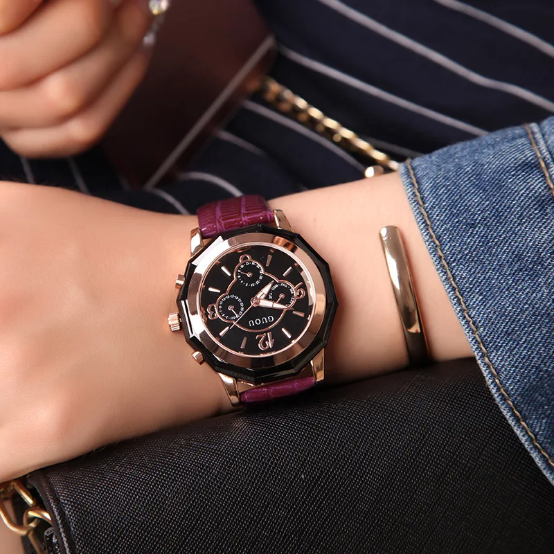 2026 New Style Three-Eye Fashion Women'S Watch, Multifunctional Large Dial Watch, Creative Gift For Women, Watches & Accessories