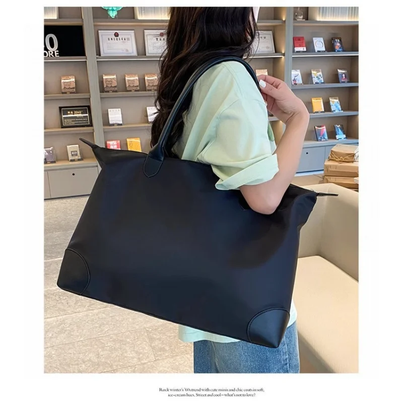 Short travel bag Oxford simple storage portable business trip waiting large capacity exercise fitness