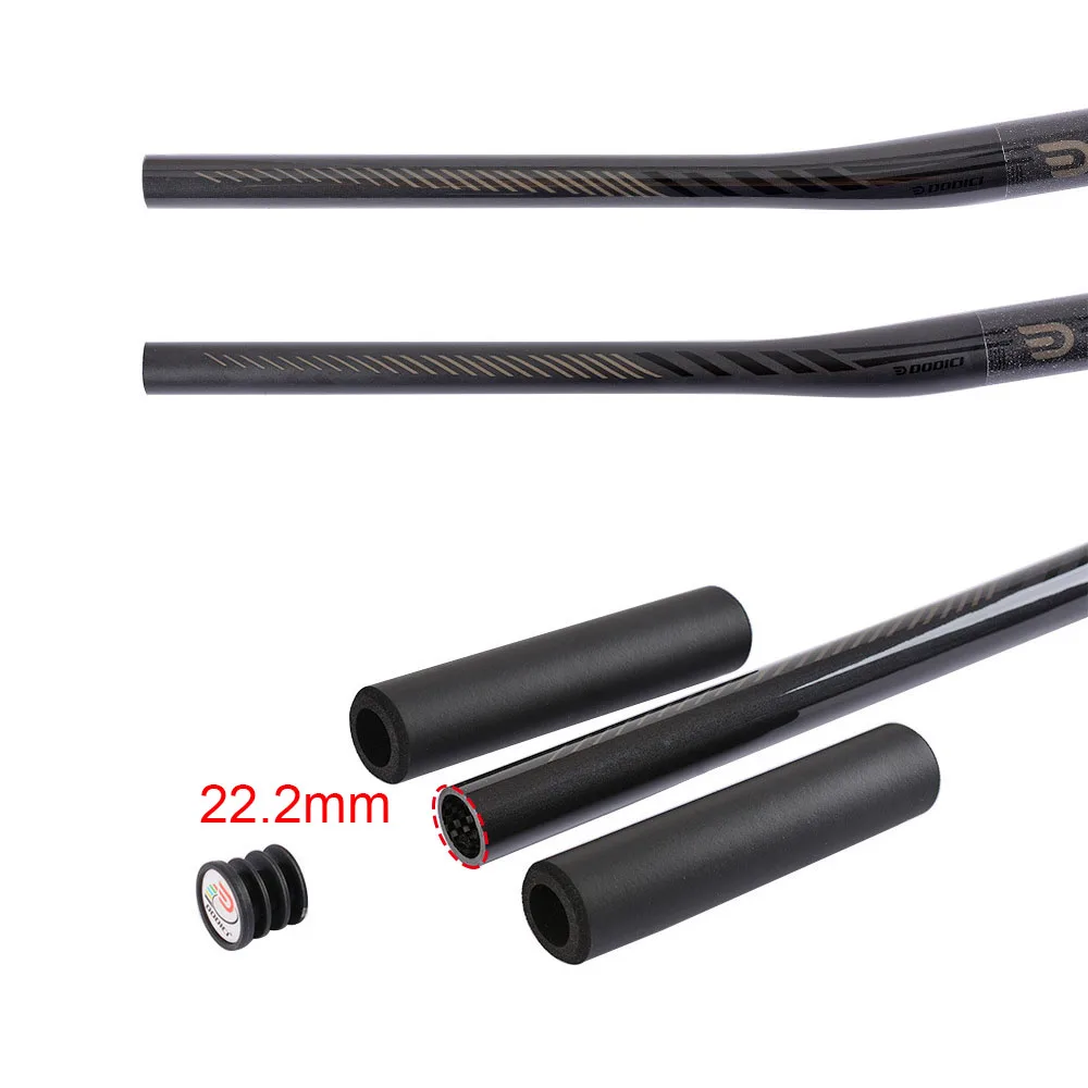 DODICI 9 Degree MTB Handlebar Carbon Fiber Bicycle Handlebar 31.8*720/740/760mm Matte Mountain Bike XC Bike Accessories