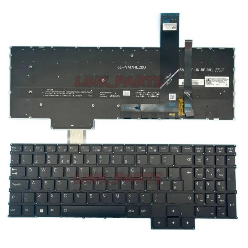 NEW UK(GB) RGB Backlit Keyboard For Lenovo Legion 5 Pro 16ACH6 16IAH7H 16ARH7 16ITH6 Laptop Keyboard