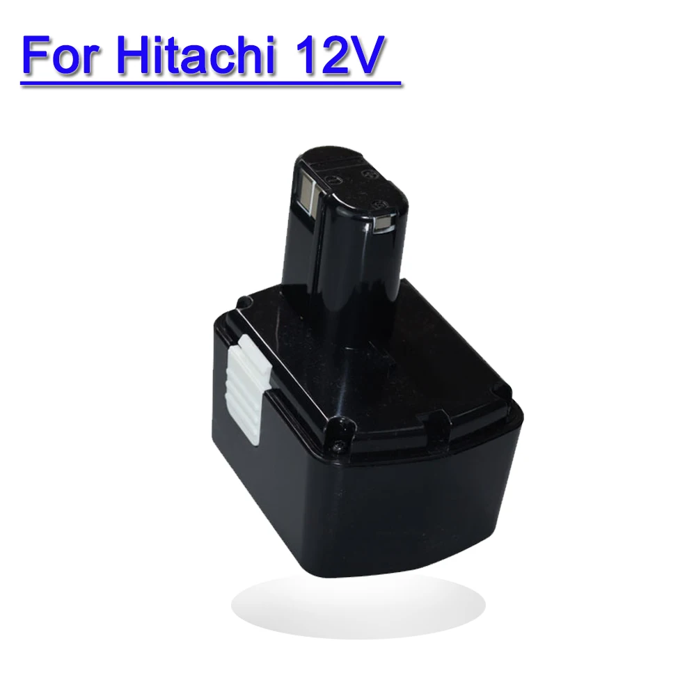 For Hitachi  12V  Battery Rechargeable  4.8/6.8/9.812.8Ah  Ni-CD  Cordless Drill  Batteria  EB1212S EB1220BL EB1214