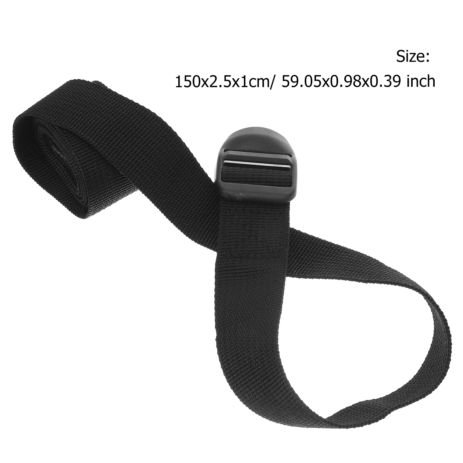 Baggage Belts 1.5m Practical Tie Down Strap Strong Ratchet Belt Suitcase Safety Strap Cargo Lashing with Press