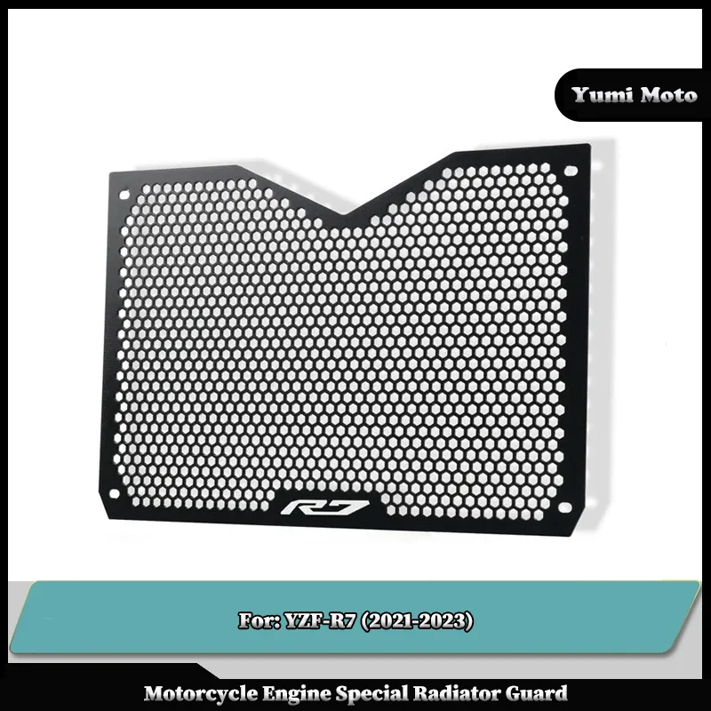 

Motorcycle Radiator Guard Grille Cover Water tank Protection Net For YAMAHA YZFR7 YZF-R7 2021-2023