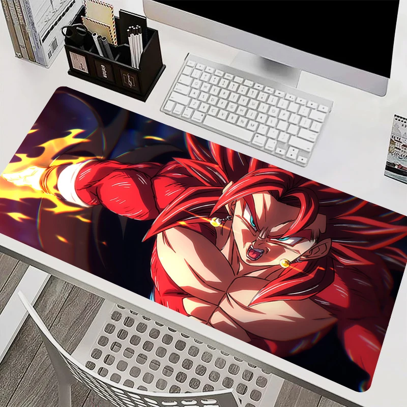 Tapis de souris accessoires PC tapis de clavier tapis de bureau tapis de souris antidérapant Anime caoutchouc Dragon Ball tablette tapis de jeu tapis étendu