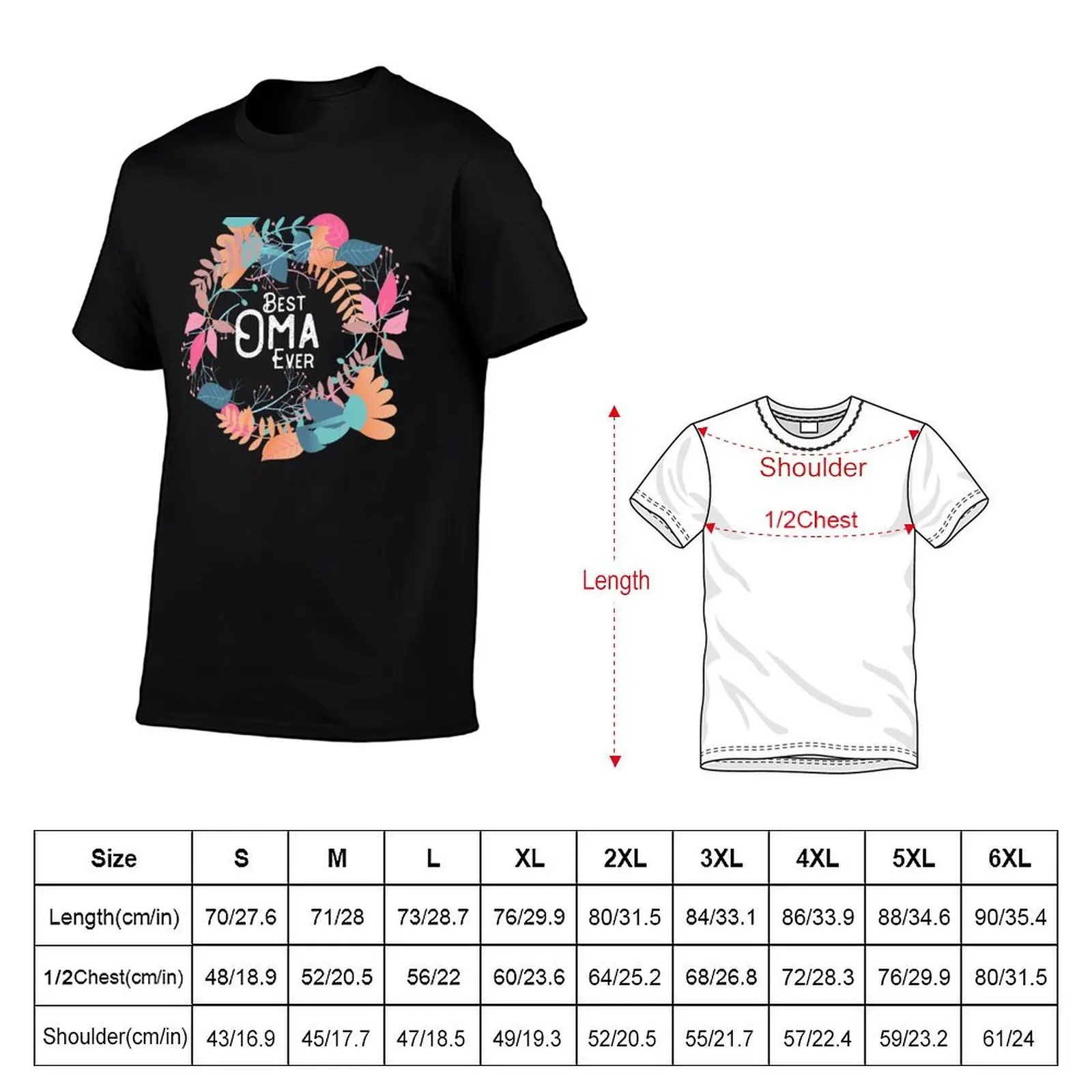 German Dutch Mother Gift Oma Tropical Flower T-Shirt gifts for boyfriend anime t shirts mens clothes