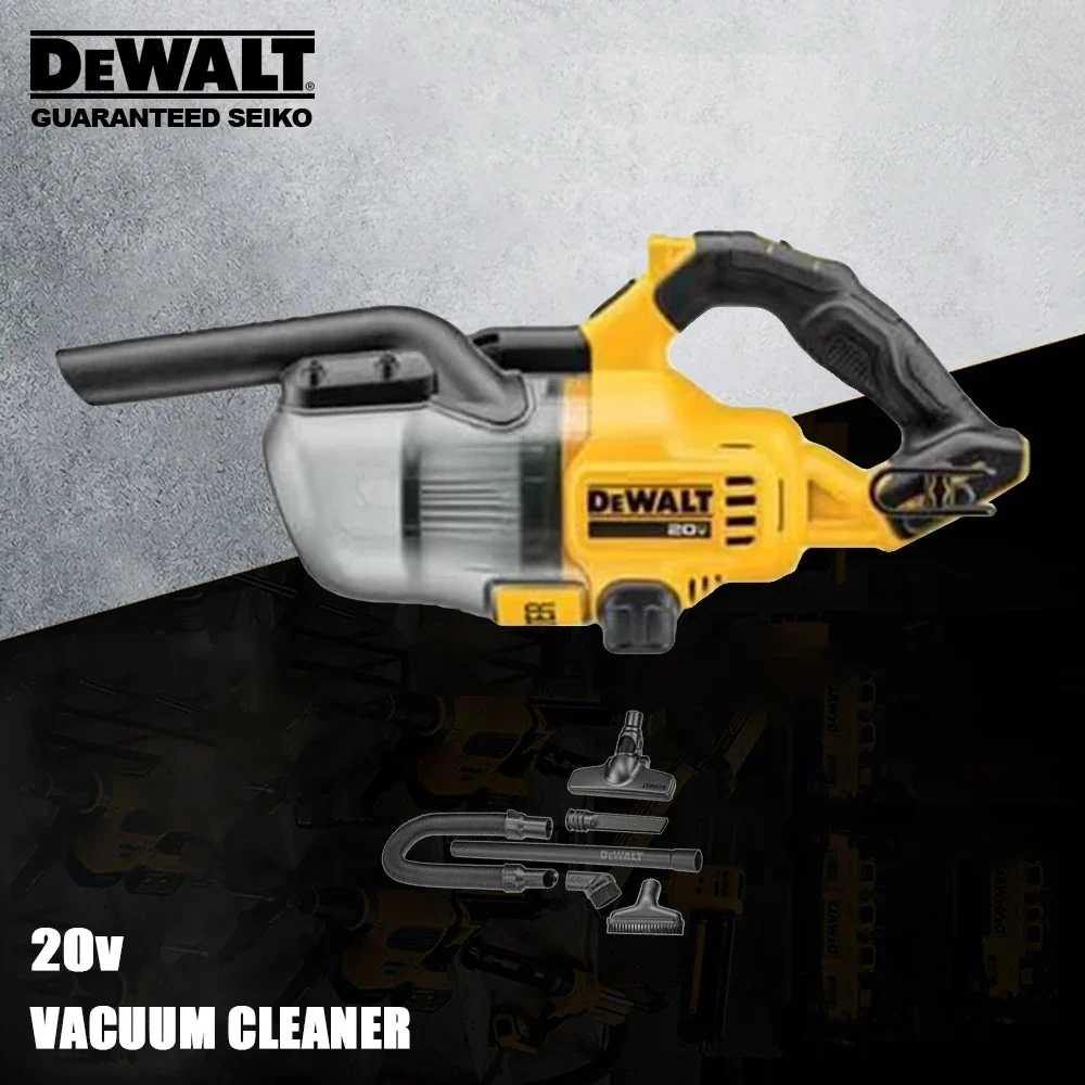 Dewalt Cordless Vacuum Cleaner Rechargeable DCV501 9.4KPa 1302L/min 20v Hand for Car Home Gardon Cleaning Univeral 18v Battery