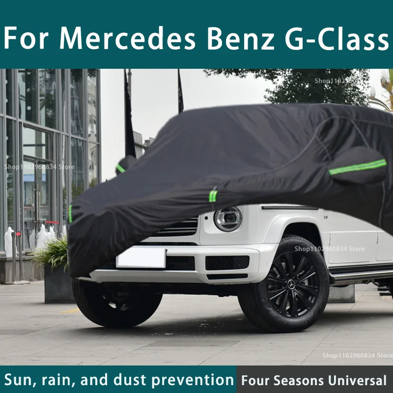 FOR benz G-Class  Car Cover Outdoor Protection Full Car Covers cooling Cover Sunshade Waterproof Dustproof car Accessories