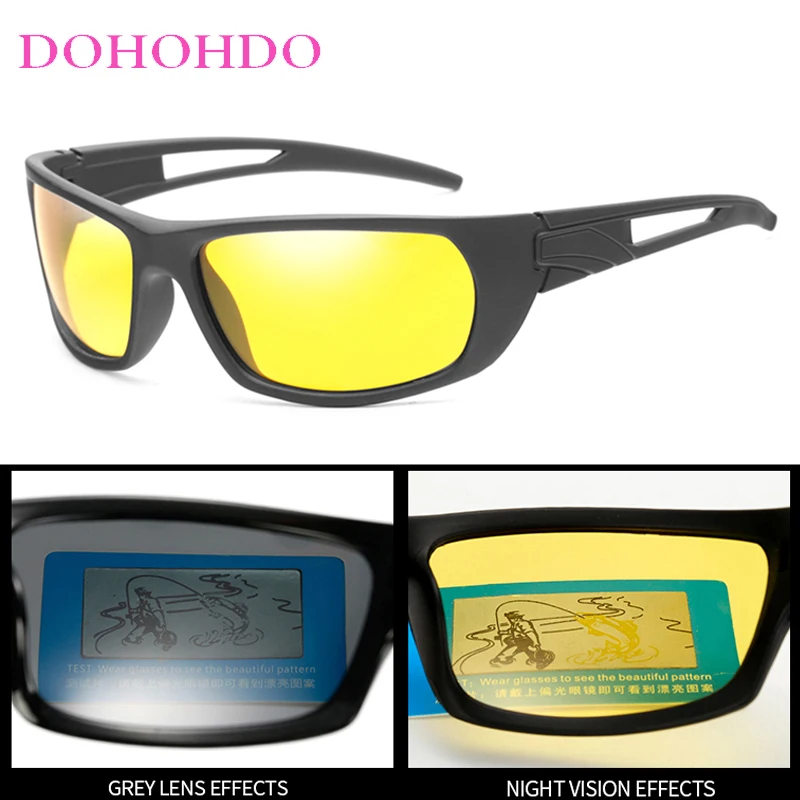 2026 العصرية خمر للرؤية الليلية الاستقطاب النظارات الشمسية للرجال الكلاسيكية في الهواء الطلق القيادة المضادة للوهج النساء نظارات lrest Очки UV400 #2