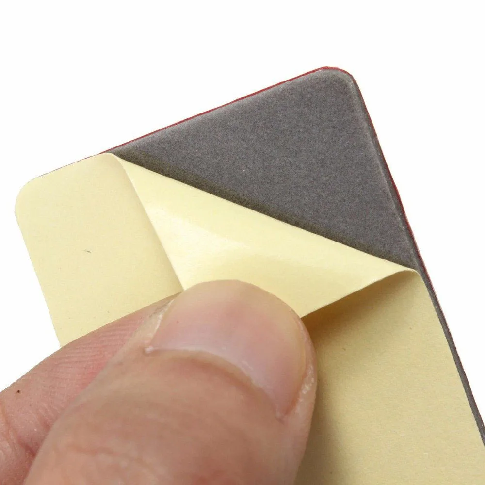 BoBidee 50 Pcs For Gopro Hero13 10 9 SJ4000 Red 3 M VHB Adhesive Sticker 25 Curve 25 Flat Double Adhesive Tape  Mounting helmet