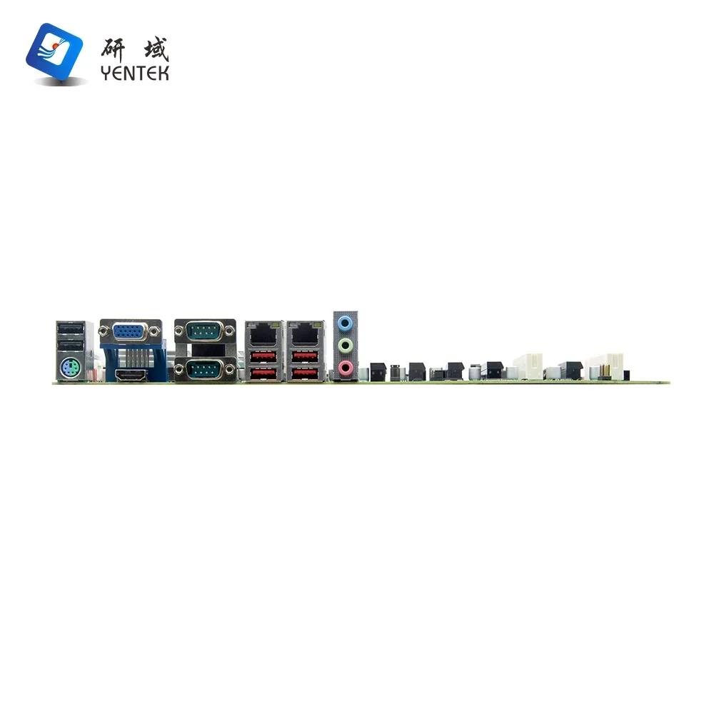 جديد LGA1700 12th 13th W680 شرائح I3 I5 I7 I9 4 DDR4 Win10 Linux 2 LAN 6 COM 12 USB HD VGA اللوحة الأم الصناعية ATX