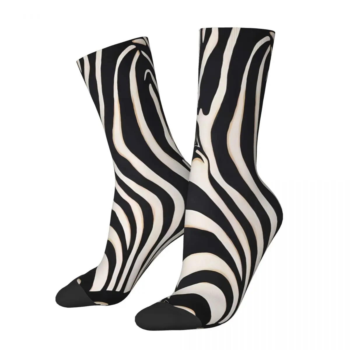 

Zebra Eyes Zebra Black White Pattern Texture Painting Socks Male Mens Women Summer Stockings Polyester