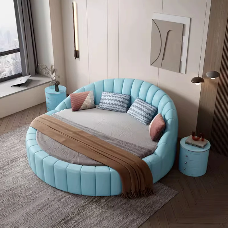 أبيض بسيط إطار سرير مزدوج فراش Superking Bed Loft الكبار كاما الزوجية سرير كوين مجموعة الأثاث