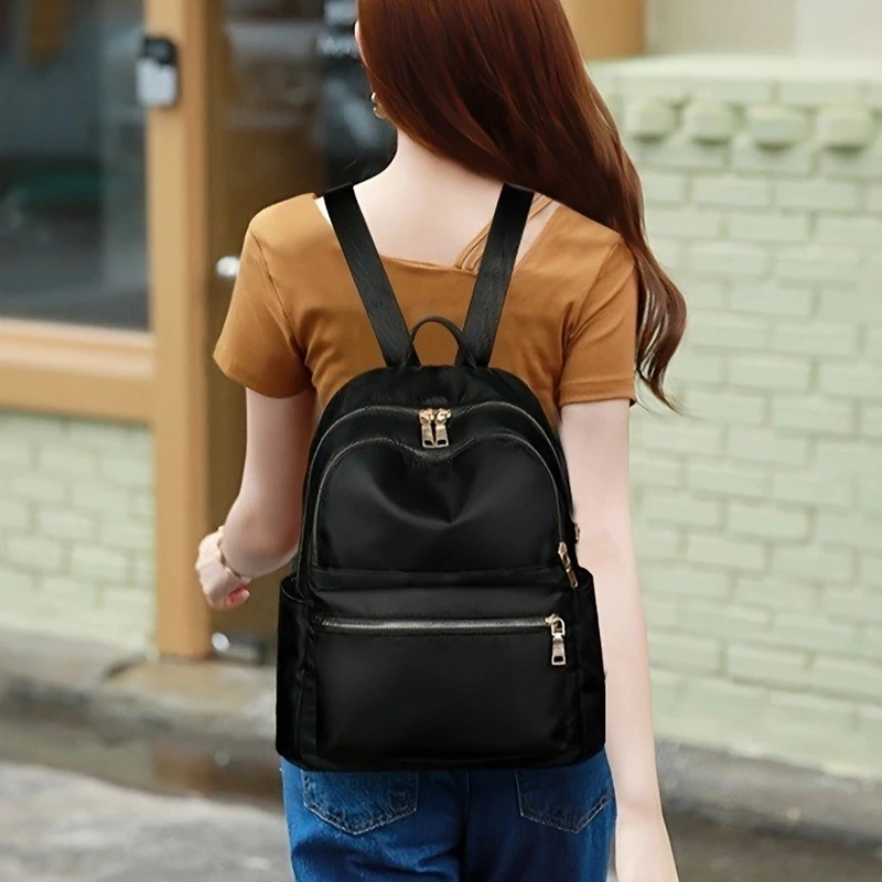 Backpack Women Fashion Oxford Cloth Schoolbag Larg Capacity Casual Travel Backpack