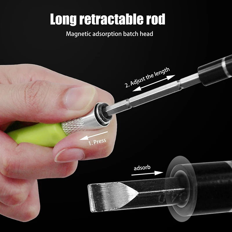 

[TL][TL]32 Mini Precision Magnetic Screwdriver Set Small Drill Tool With Star Y Club Triangle Cross Slotted U Hexagonal