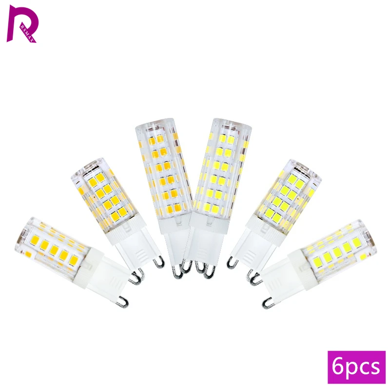 

6pcs/lot Lampada LED Lamp E14 Light Bulb SMD2835 3W 5W 9W AC 220V 230V Cold White Warm White Livingroom Indoor Lighting