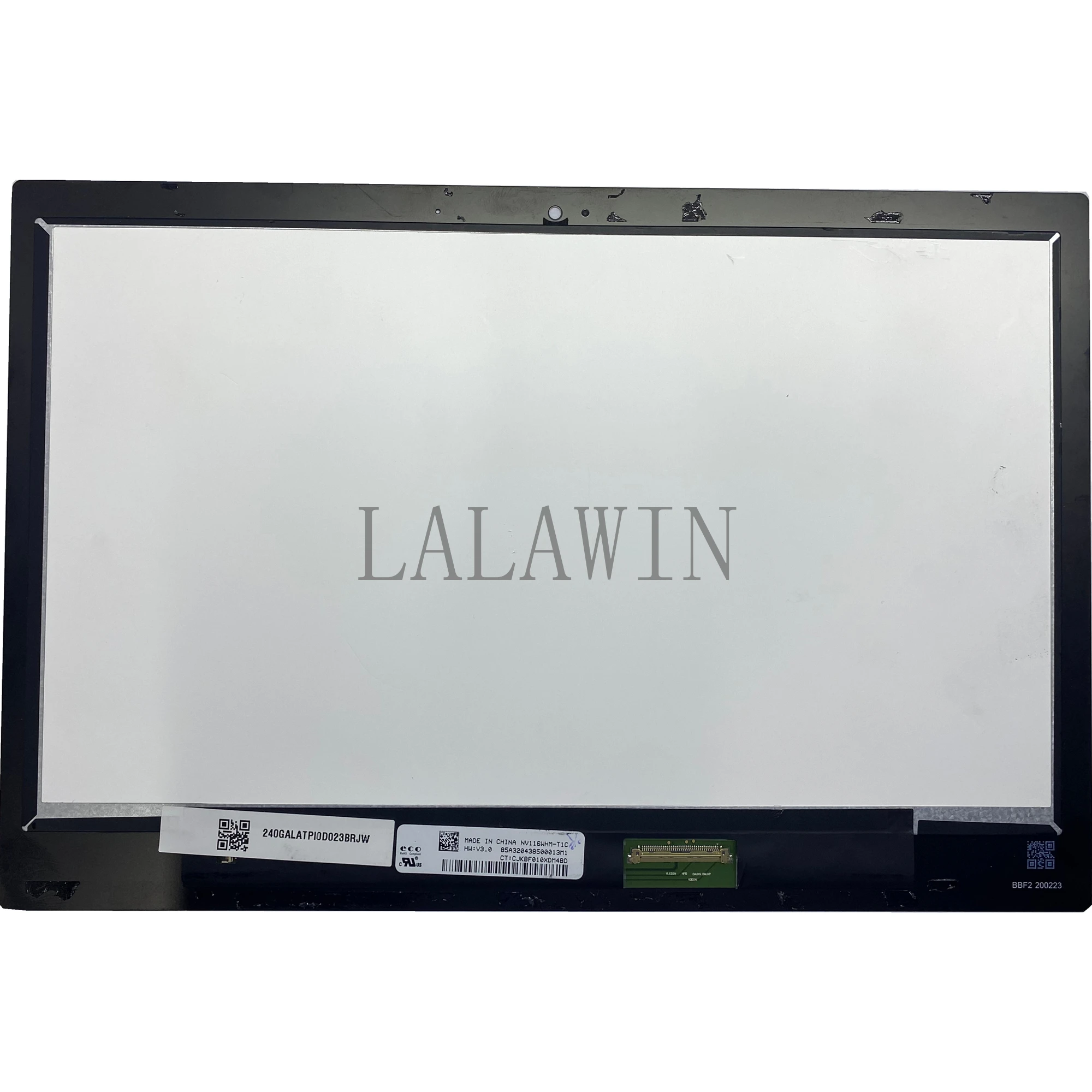 

NV116WHM-T1C For HP Chromebook X360 11 G3 EE LCD LED Screen Touch Digitizer Assembly NO-FRAME