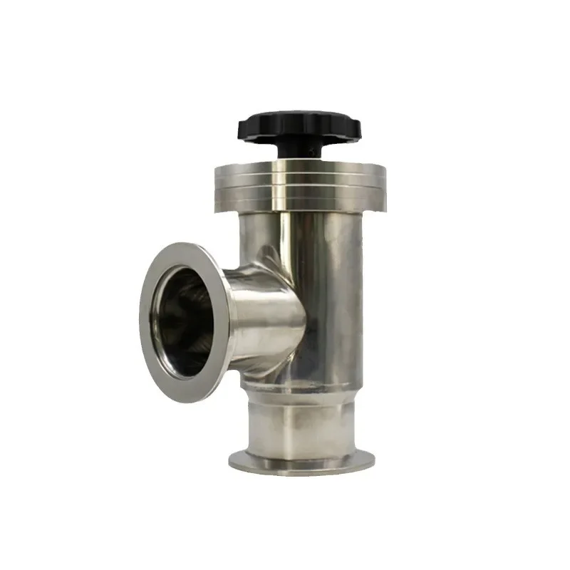 Manufacturer wholesale GD-J type high vacuum flapper valve, manual through valve