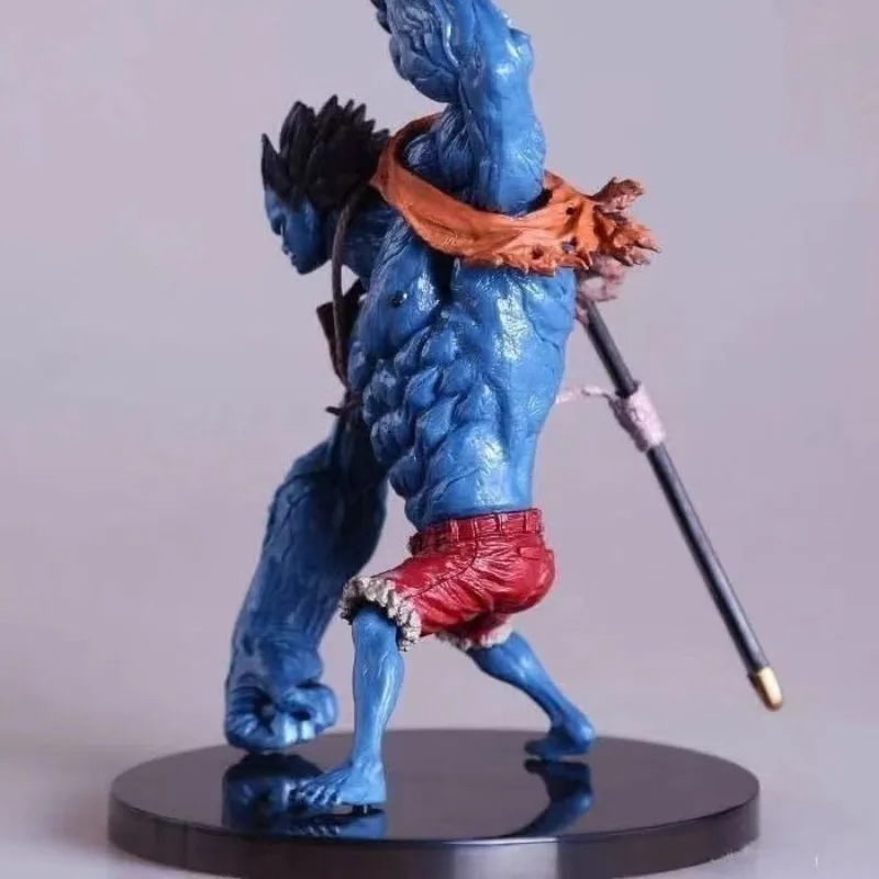 قطعة واحدة سلسلة كابوس جديد مكرر لوفي شكل معركة تمثال الكرتون أنيمي الطرفية نموذج الشكل حلية الصبي هدية لعبة