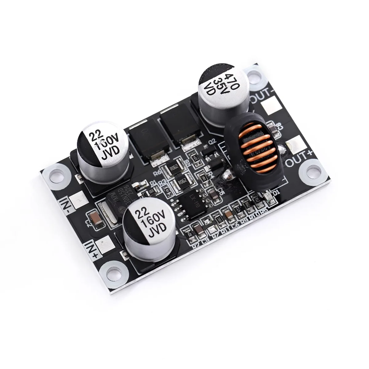 DC-DC High Power Step-Down Power Supply Module DC Converter Input 10-110V to 5V Output High Voltage Voltage Regulator