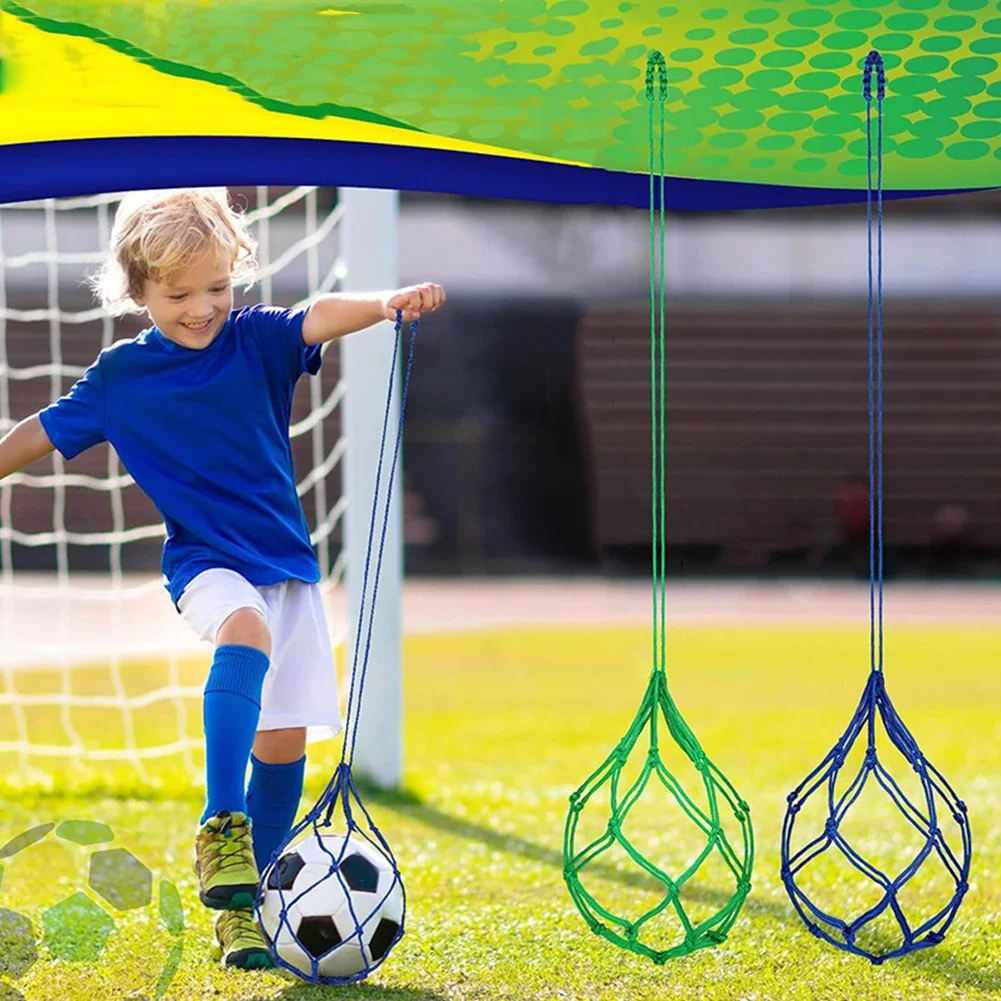 Soccer Kickball Rebound Trainer Net Fits Ball Size 3 4 5 Soccer Training Aids Net Kicker for Youth Adults Training Equipment