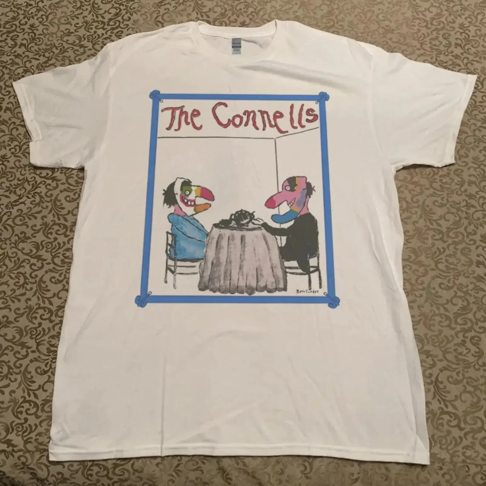 Vintage The Connells Band Fun amp Games Heavy Cotton S to 5XL T Shirt TU608 vintage Washed streetwear Casual Soft Versatile