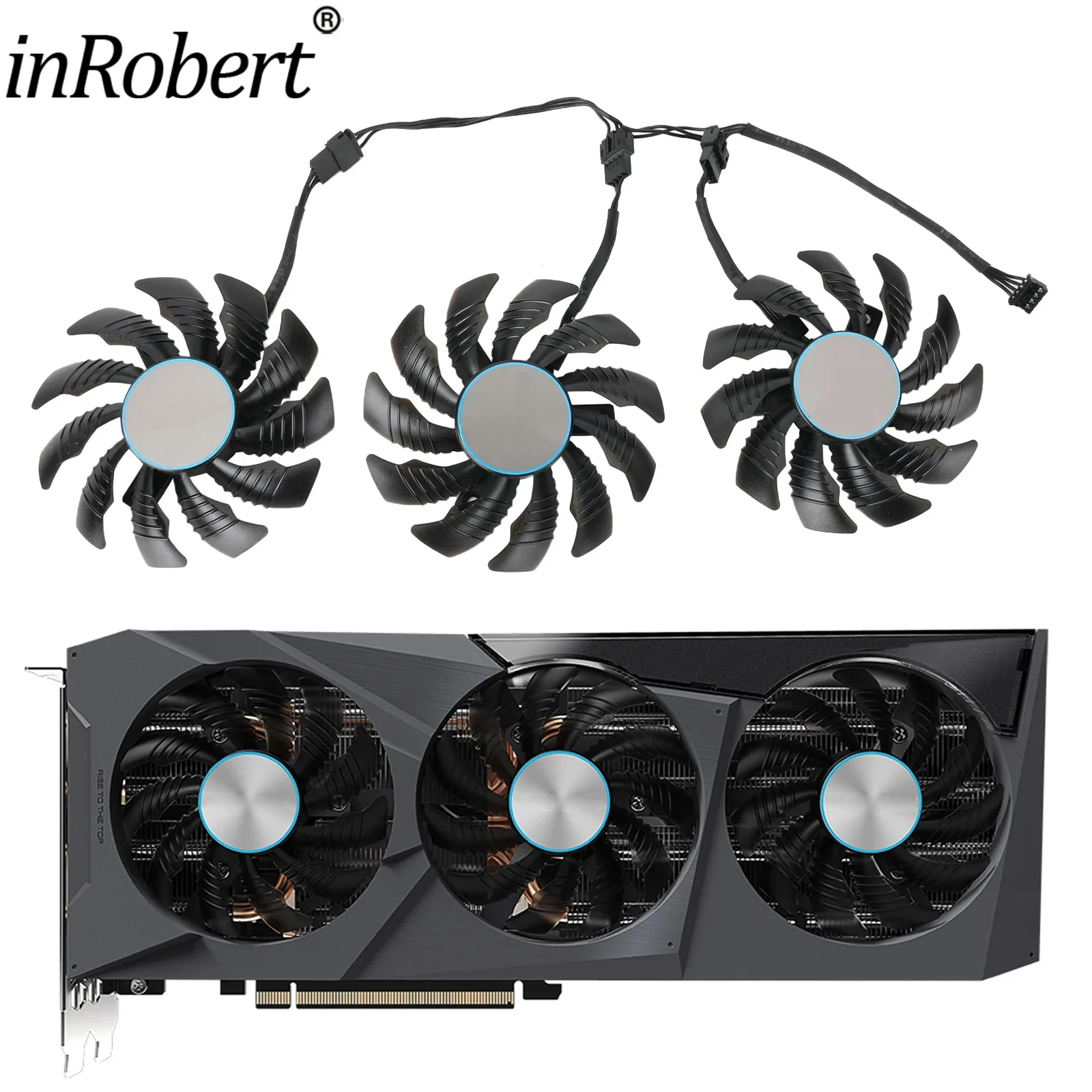 New 78MM Cooler Fan Replacement For Gigabyte Radeon RX 6600 6700 XT GeForce RTX 3070 Ti EAGLE Graphics Video Card Cooling Fans