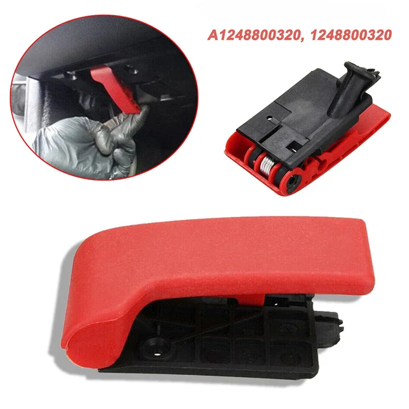 Auto Front Interior Hood Latch Release Pull Handle Lever Under Dashboard 1248800320 for Mercedes-Benz W202 W203 W197 W211 W164