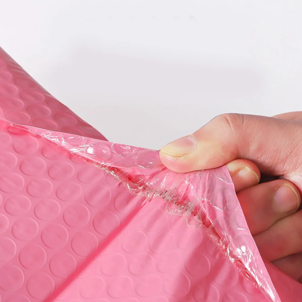 Shockproof Bag Bubble Pouch Mailers Small Envelopes Packaging Clear Pink Mailing Padded Storage Packing Bag
