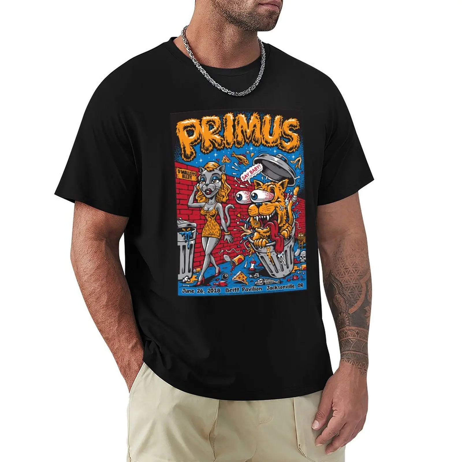 Футболка Primus For Fans Легкая повседневная летняя футболка