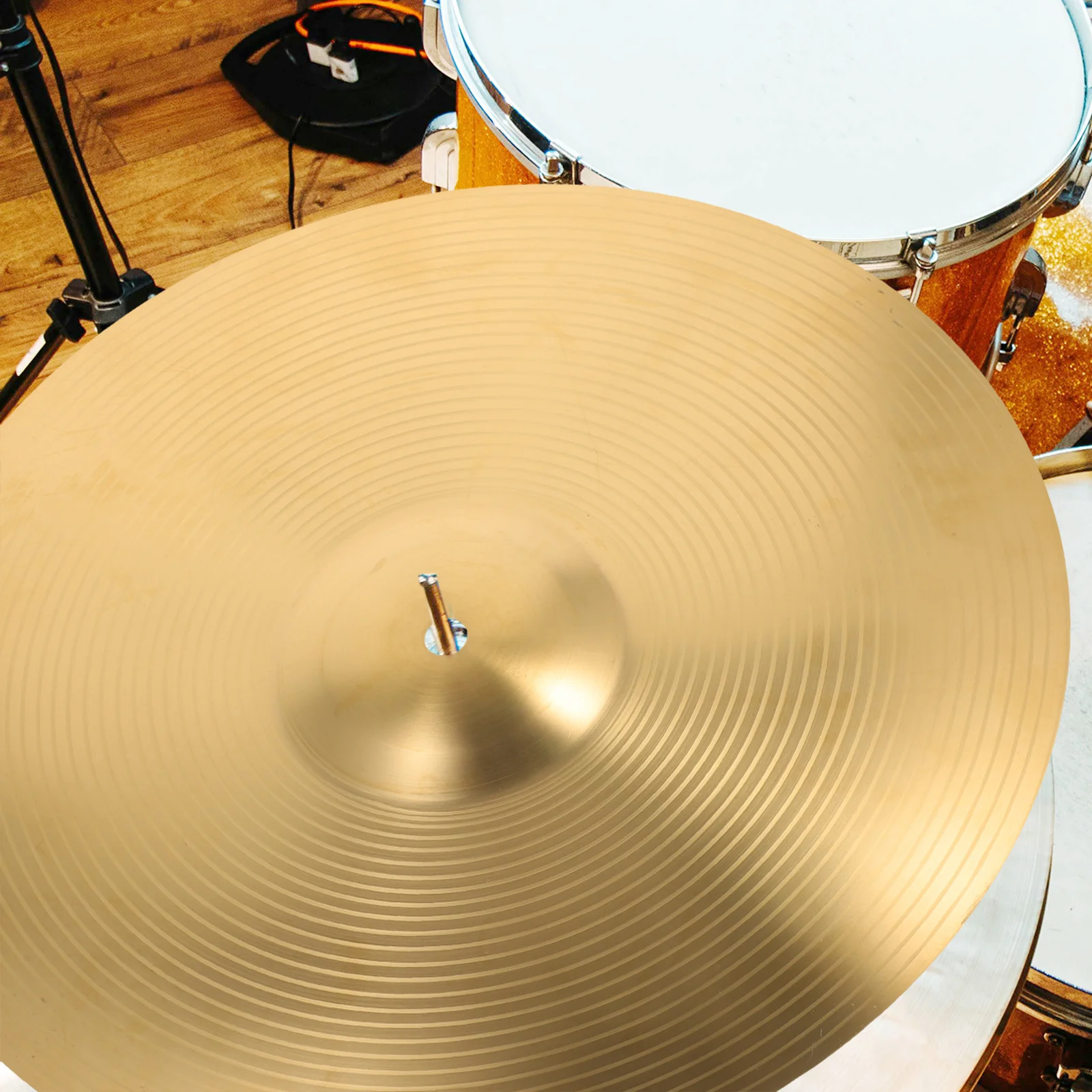 

Drum Cymbal Metal Splash Durable Low Volume Practice Jazz Drum Set Crash Replacement Cymbals for Drums Low Volume Cymbals