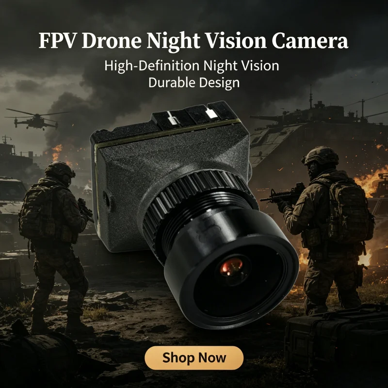 2026 Hot In Stock Ratel PRO FPV Camera 1500TVL 16:9/4:3 NTSC/PAL FOV125° Blacklight Night Camera For FPV Drone FPV