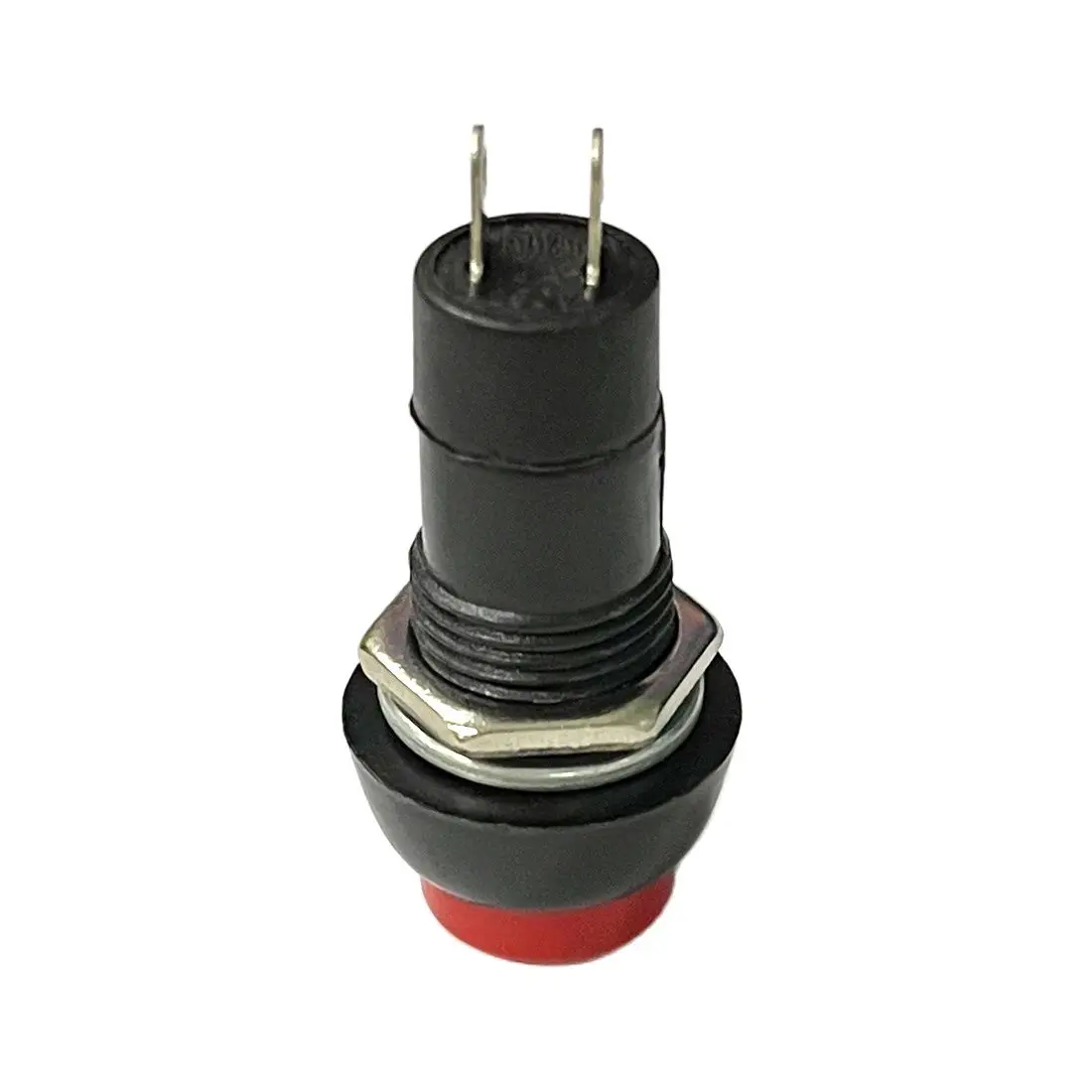 20pcs Round Push Button Switch 2 Copper Pins Momentary Switches On-Fff  for Car Lamp Led Light Wholesale