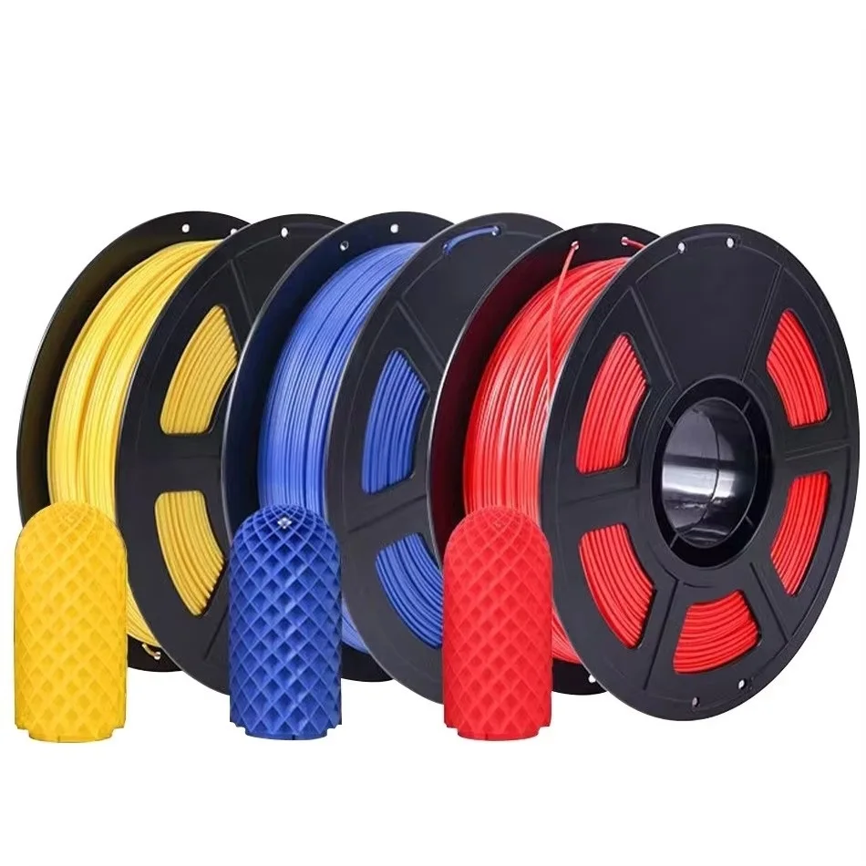 3D Printer Filament Basic PETG 1.75mm 1kg/500g/250g High Toughness Filament PETG Marble Black White Red Green