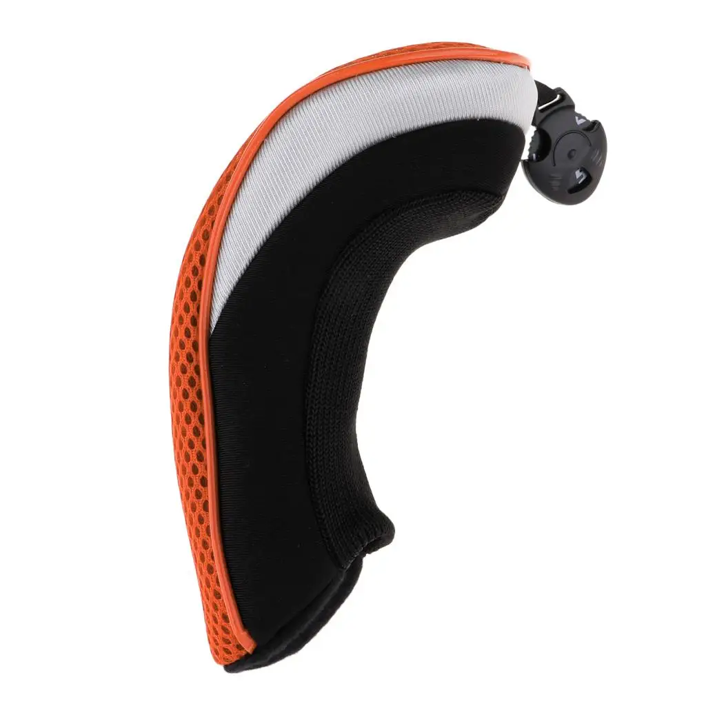 Hybrid Golf Club Headcover Elastic Neck Protective Sports UT Cover Durable Polyester Gift for Golf Enthusiasts and Hybrid Clubs