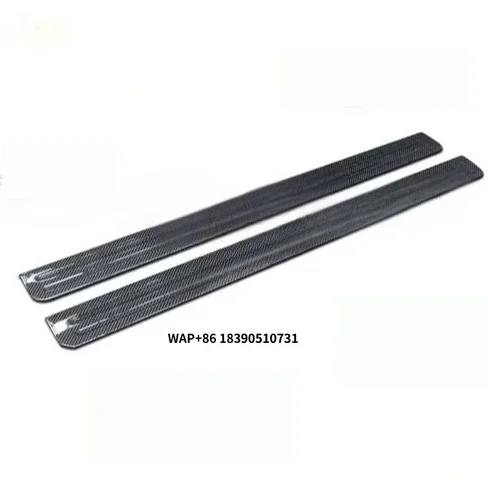 

Dry Carbon Fiber OEM Car Side Door Sills for 488 GTB Spider