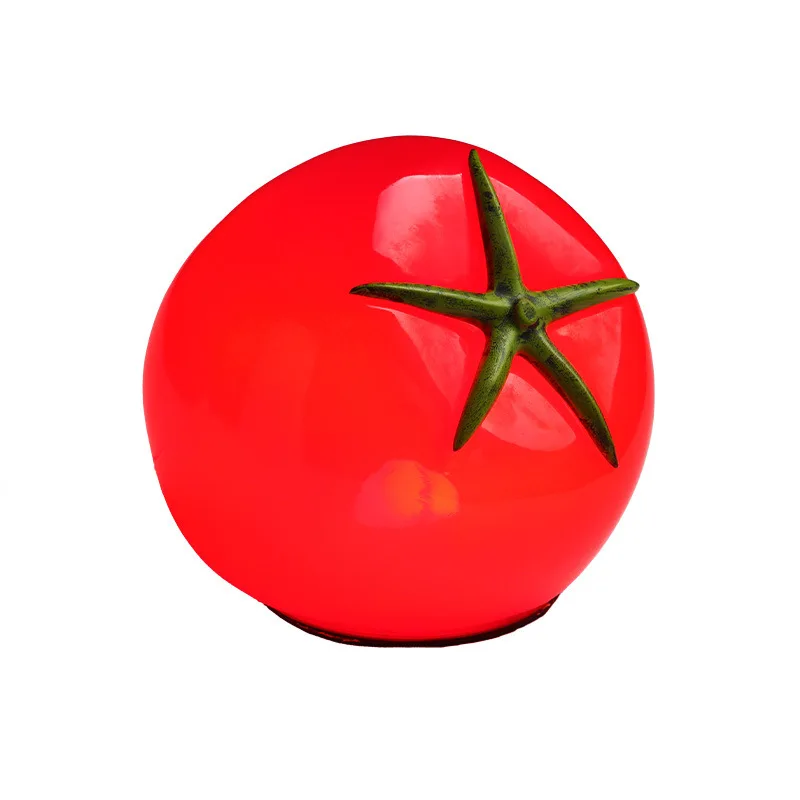 

Bedroom ambient light, creative tomato ornament night light