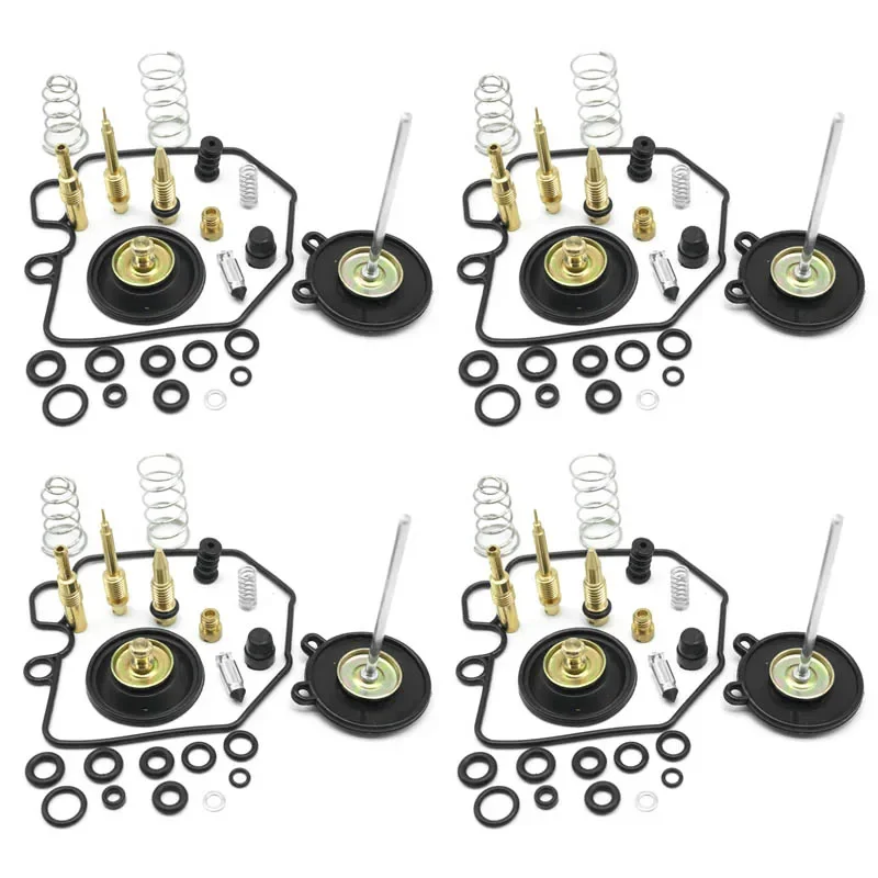 4 PACK voor Honda CB750SC 1982 1983 cb 750sc Motorfiets carburateur reparatieset CARB rebuild onderdelen Gaspedaal Pomp Membraan