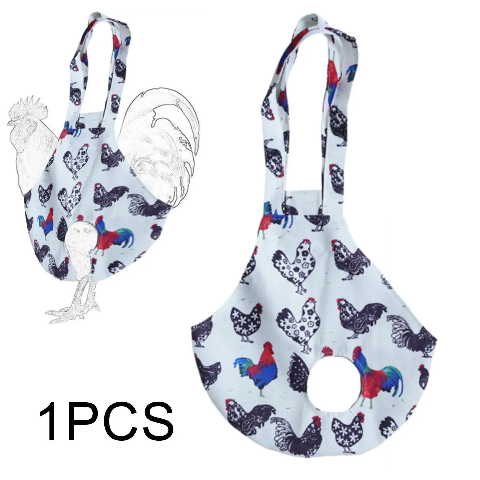 Chicken Holder Bag Carry Bag Tote with Handle Catching Hand Bag Lightweight Carrier for Chicken Hen Rooster Poultry Driving view 5