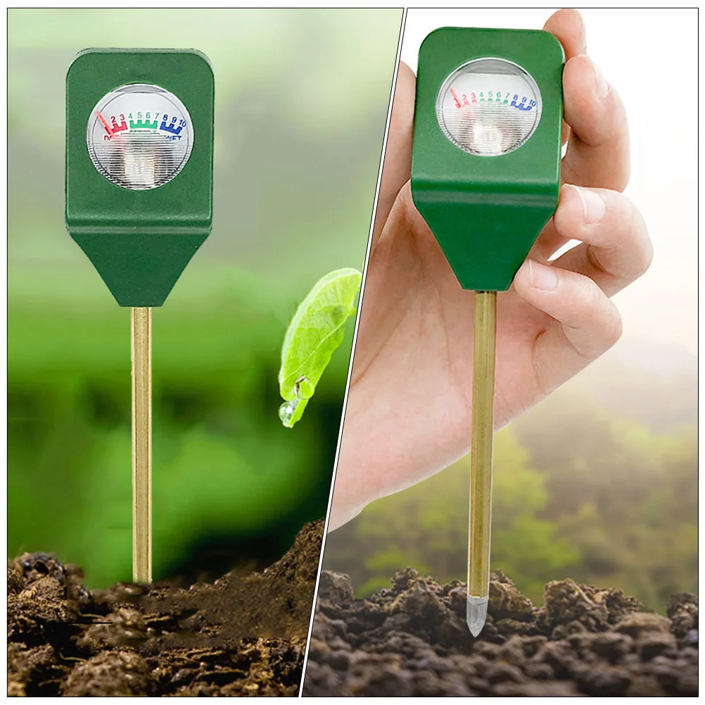 

Soil Moisture Meter ABS Aluminum Wide Scale Tester for Gardens Greenhouse Clear Digital Dial No Needed Fast Detection