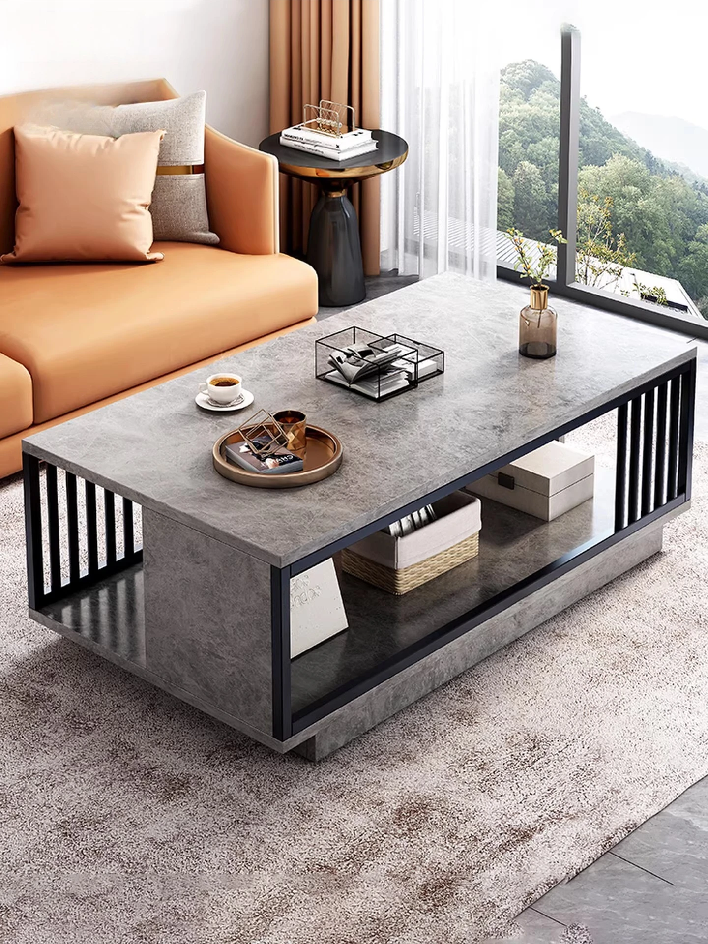 Coffee Table Living Room Home Small Apartment 2026 New Rental House Balcony Tea Table Tea Table, Simple Tea Table