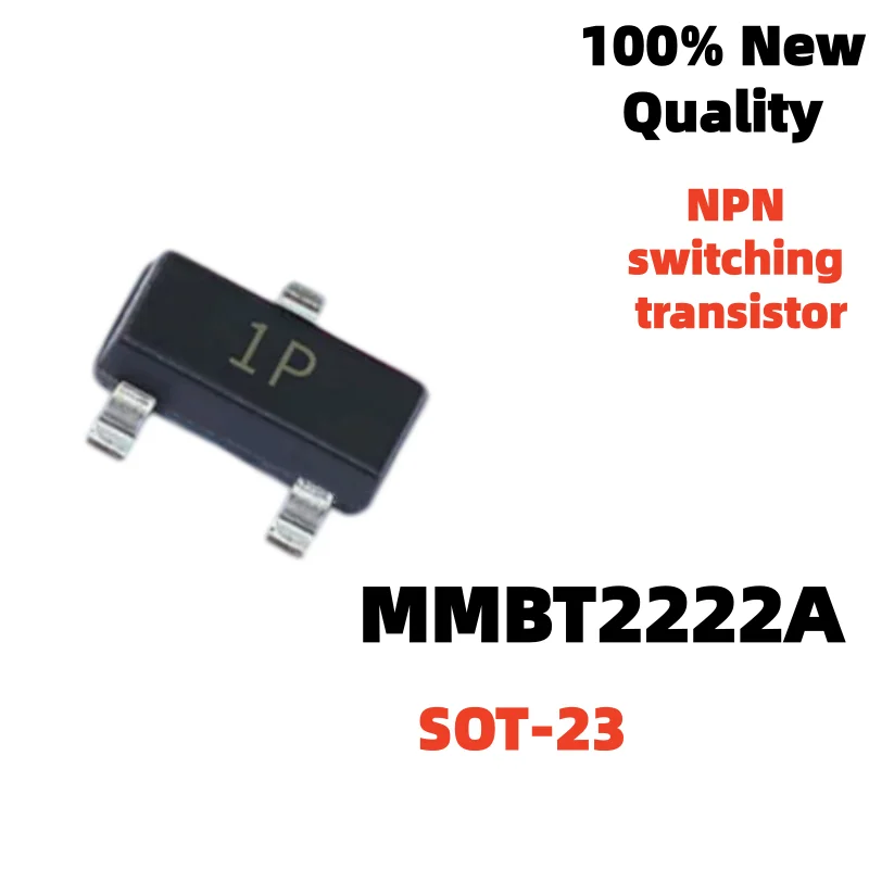 100PCS NEW MMBT2222A SOT-23 MMBT3904 MMBT3906 MMBT2907A MMBT5551 MMBTA42 MMBT4401 MMBT4403 MMBTA44 MMBTA92 MMBT5401 transistor