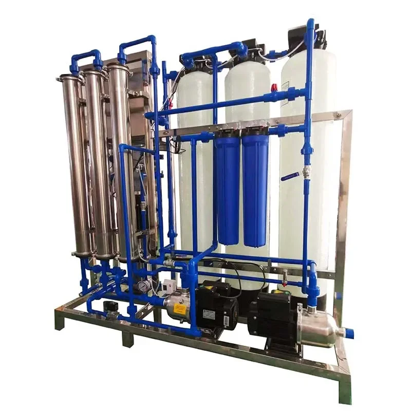 Manufacturer 500 Liter Commercial Water Filter Purifier Two Pass RO Plant Pure Water Treatment Equipment