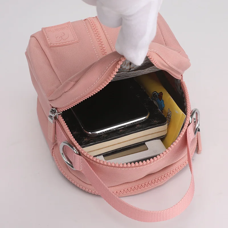 女性のハンドバッグショルダーバッグナイロン防水ファッション多用途軽量カジュアルオックスフォード布ハードウェアジッパーシェルバッグ vip