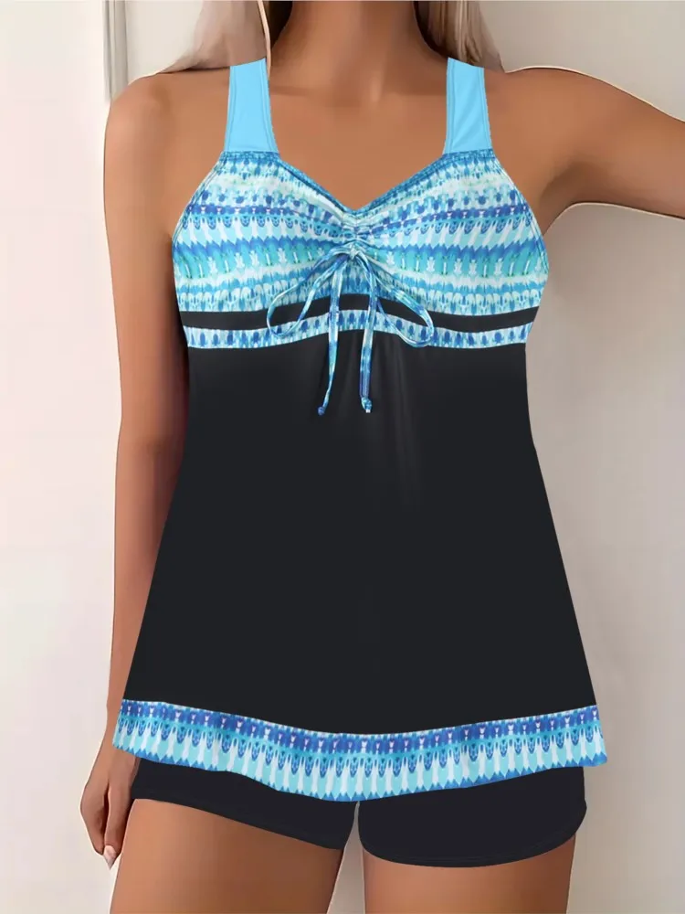 L-4XL Plus Size High Waist Bikini Women's Push Up Big Large Size Swimsuit Summer Mujer Tummy Control Swimwear Bikini Sets