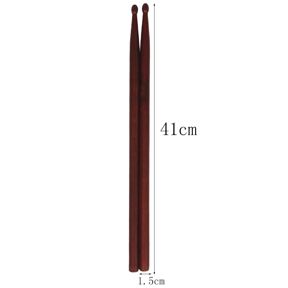 SLADE 1 Pair 5A Drum Stick Mallet Mahogany Drumsticks Professional Percussion Instrument Parts & Accessories With Storage Bag