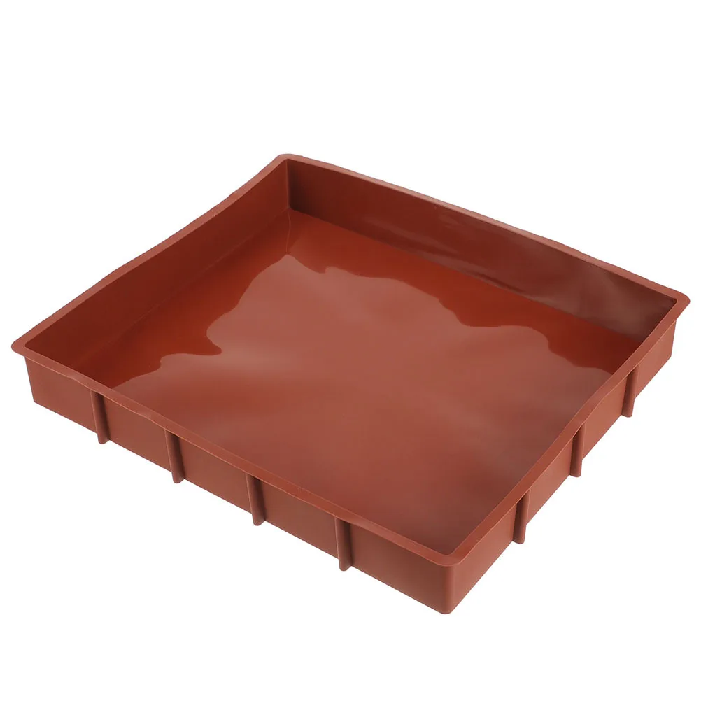 

Home Baking Tool Silicone Rectangular Loaf Pan Non-Stick Mold for Cake Bread Toast Fast Heating Space Saving Oven Safe Bakeware