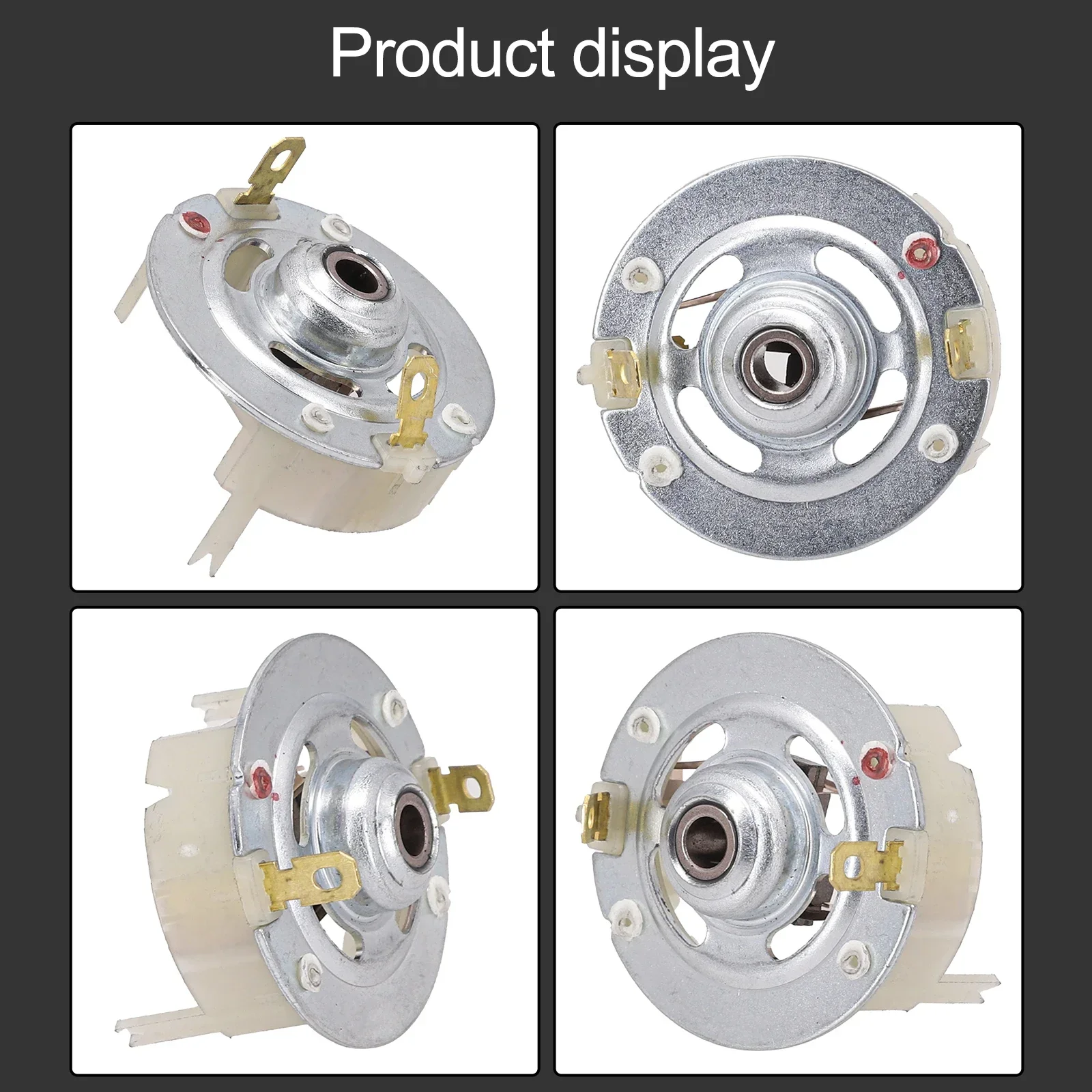 Silnik wiertarki elektrycznej Uchwyt szczotki węglowej Części zamienne do RS775 RS750 RS755 12-24V Części silnika komutacyjnego