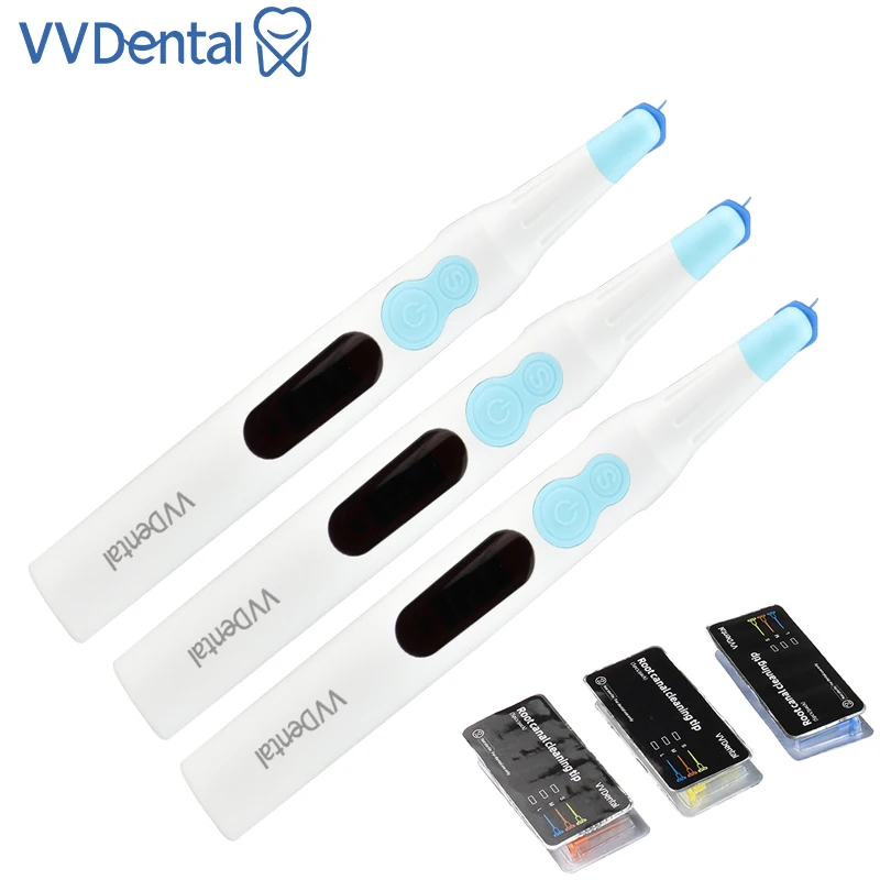 

VVDental RW-7 Dental Endo Activator Root Canal Sonic Irrigator with 30pcs Tips Endodontic Activator Motor Endomotor