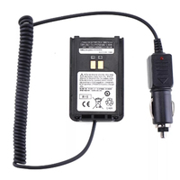 12/24V Car Charger Battery Eliminator Adapter For YAESU Ft4X Ft4Xr FT-4X FT-4XR SBR-28 Radio Walkie Talkie Accessories