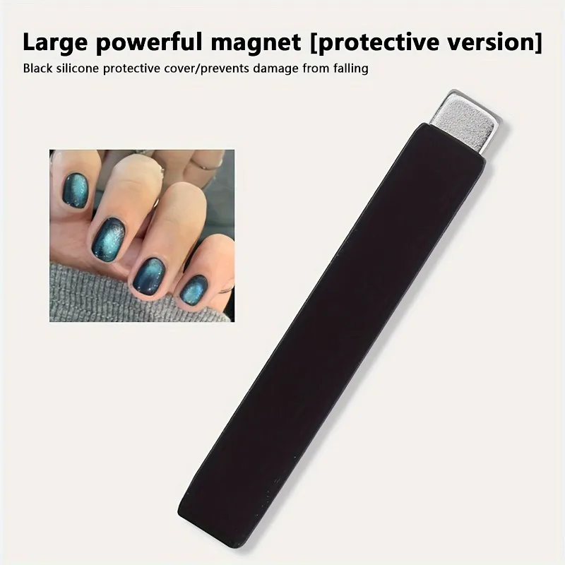 Bastone magnetico forte aggiornato per nail art per striscia magnetica antigoccia effetto occhio di gatto per il design del manicure